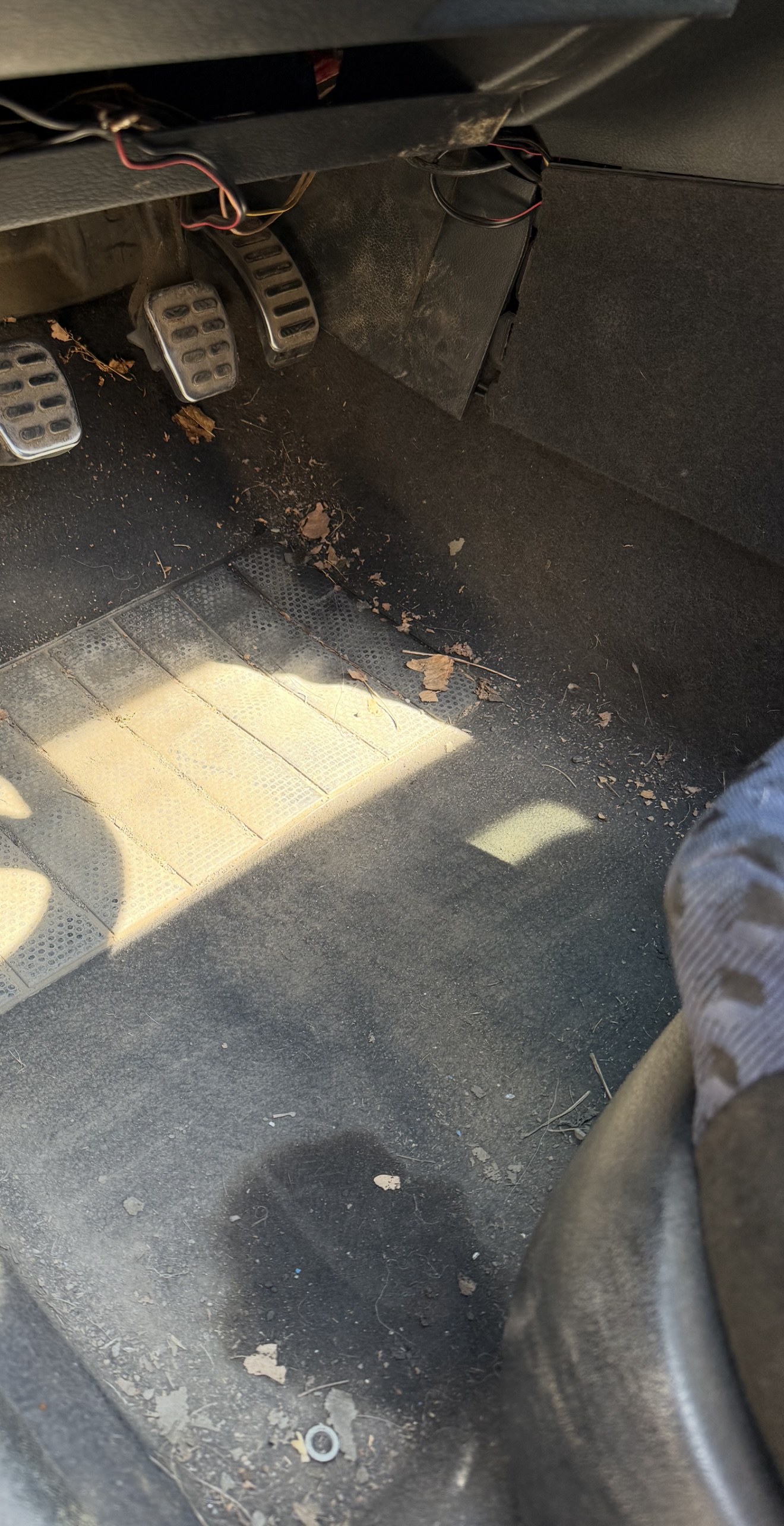 Čištění auta Před