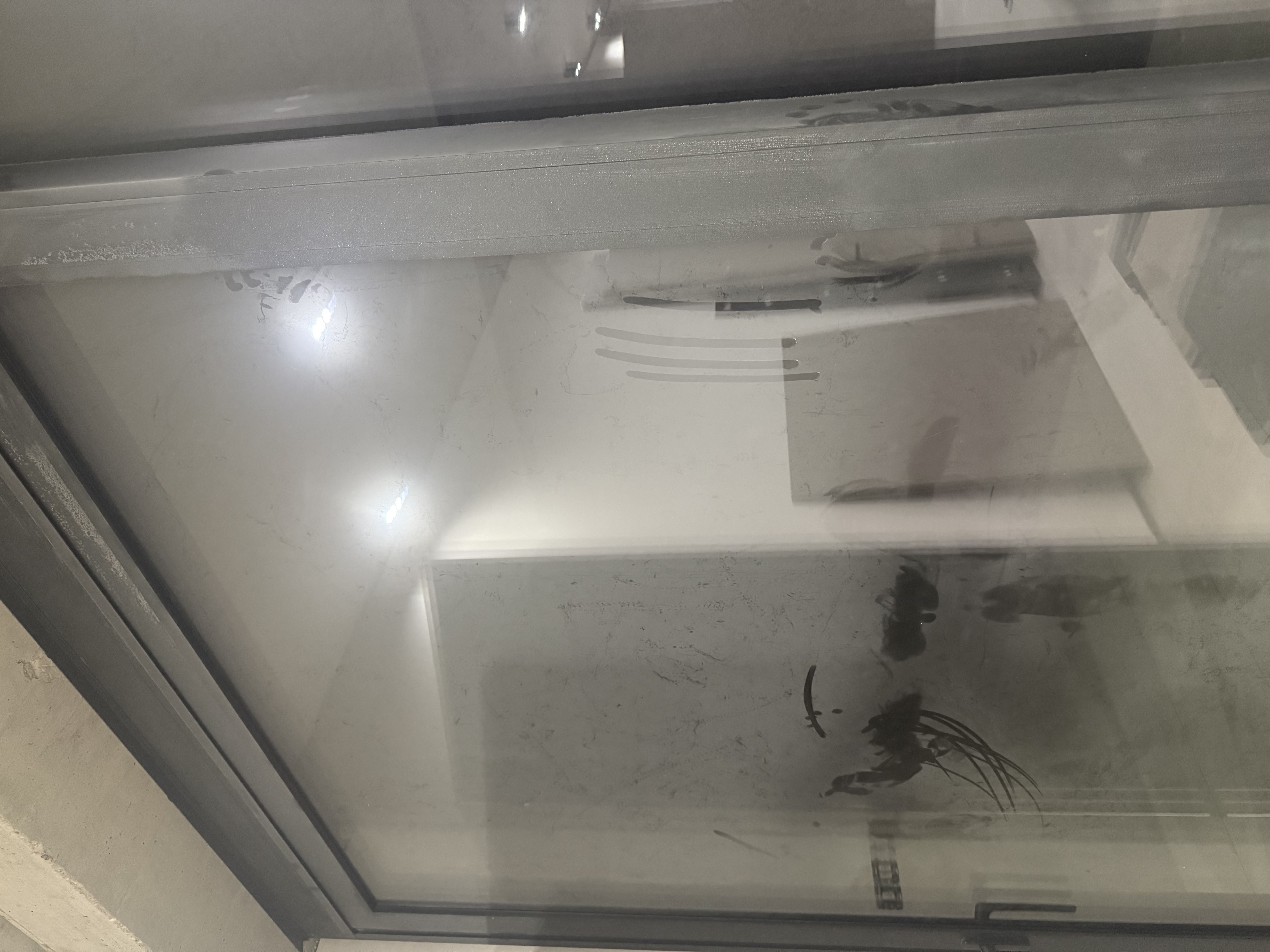 Čištění oken Před